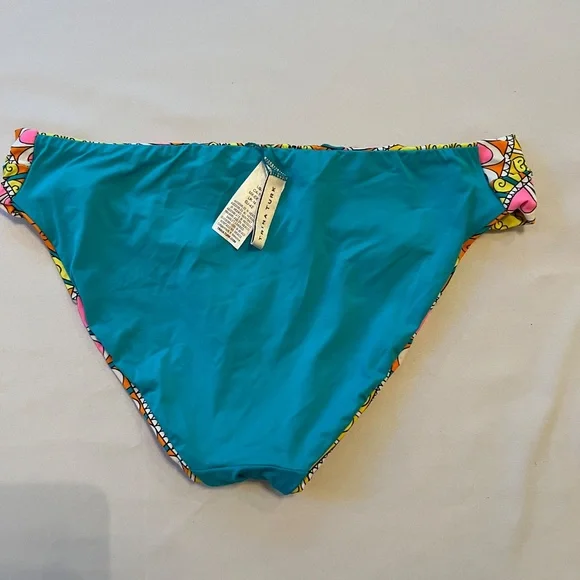 Trina Turk Tunic Coverup & Bikini Bottom Set Swim Beach - Picture 14 of 16